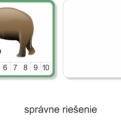 Počítanie do 20 | Štipcové karty | Ukážka autokorekcie - správne riešenie