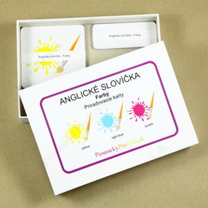 Anglické slovíčka - Farby