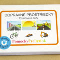 Dopravné postriedky | Priraďovacie karty s magnetmi | Učebná pomôcka pre MŠ a ZŠ