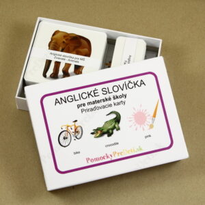 Anglické slovíčka pre MŠ