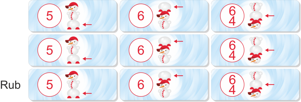 Veľké podlhovasté karty na základné oboznámenie s obratmi kvintakordu