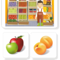 Ovocie a zelenina - priraďovacie karty