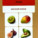 Ovocie a zelenina - priraďovacie karty
