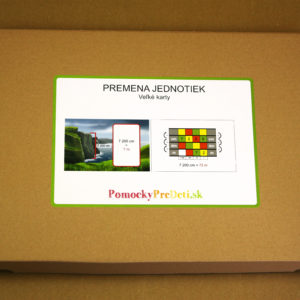 Premena dĺžkových jednotiek | Veľké karty