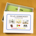 Čo je v domácnosti | 85 priraďovacích kariet