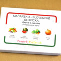 Maďarsko-slovenské slovíčka - Ovocie a zelenina | Priraďovacie karty (150ks)