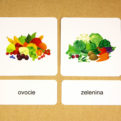 Maďarsko-slovenské slovíčka - Ovocie a zelenina | Priraďovacie karty (150ks)