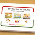 Mit eszünk és iszunk | Hozzárendelő kártyák | 130 kártyát