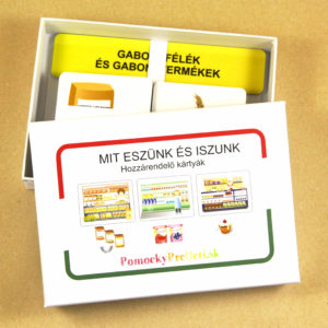 Mit eszünk és iszunk | Hozzárendelő kártyák | 130 kártyát