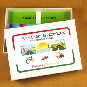 Közlekedési eszközök | Hozzárendelő kártyák | 87 kártyát