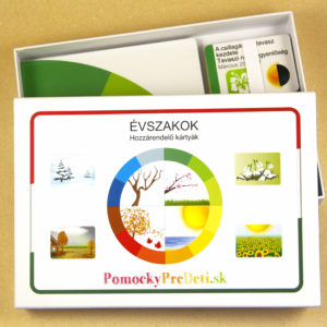 Évszakok | Hozzárendelő kártyák | 92 kártyát