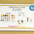 Orientácia v čase - Dni v týždni | Priraďovacie karty s magnetmi | Učebná pomôcka pre MŠ