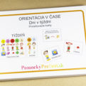 Orientácia v čase – Dni v týždni | 94 priraďovacích kariet