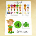 Orientácia v čase – Dni v týždni | 94 priraďovacích kariet
