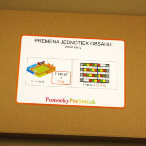 Premena jednotiek obsahu | Veľké karty