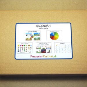 Kalendár | Veľké a priraďovacie karty pre MŠ | 299 kariet