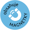 Učebná pomôcka obsahuje magnetky